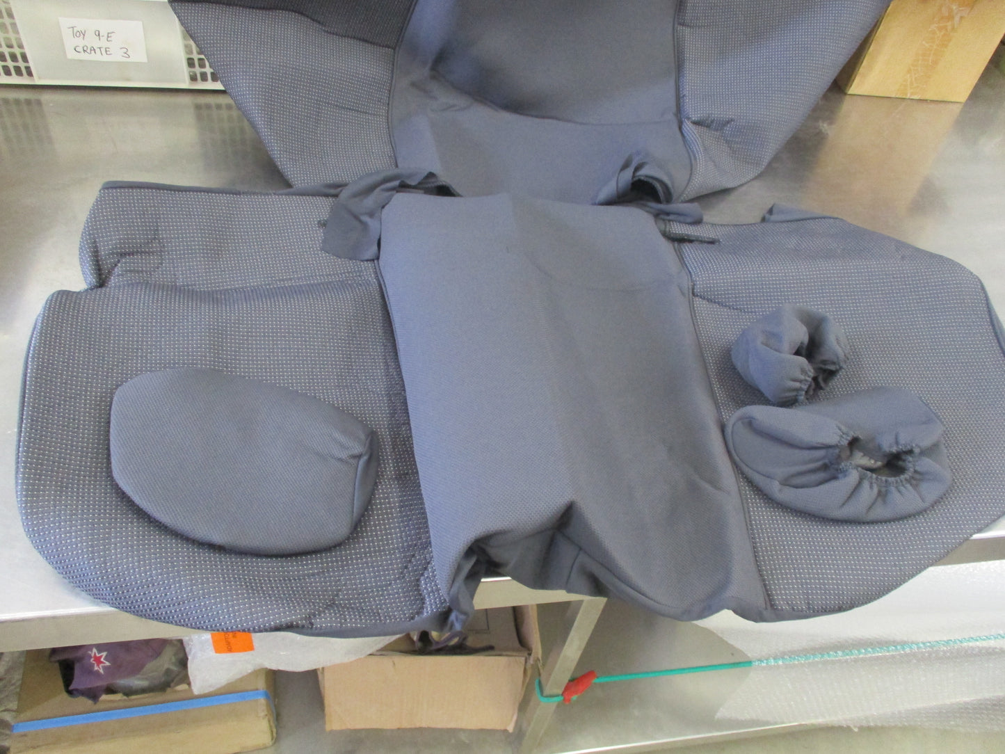 SilverLabel Rear Seat Cover Suits Toyota Hilux Workmate New Part