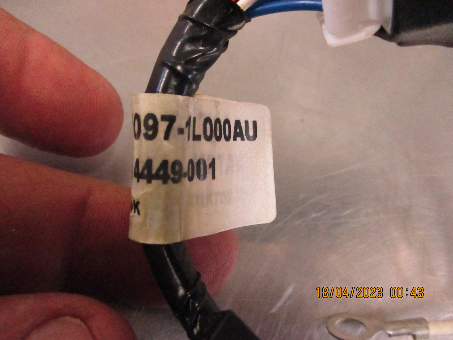Nissan Y62 Patrol Genuine Tow Bar 7 Pin Plug And Wiring Loom New Part