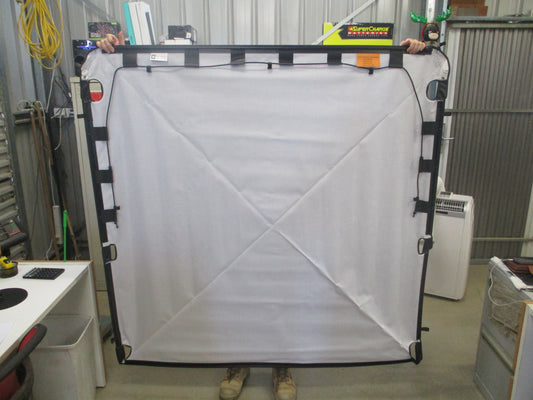Holden RG Colorado Crew Cab Genuine Long Sports Bar Soft Tonneau Cover New Part