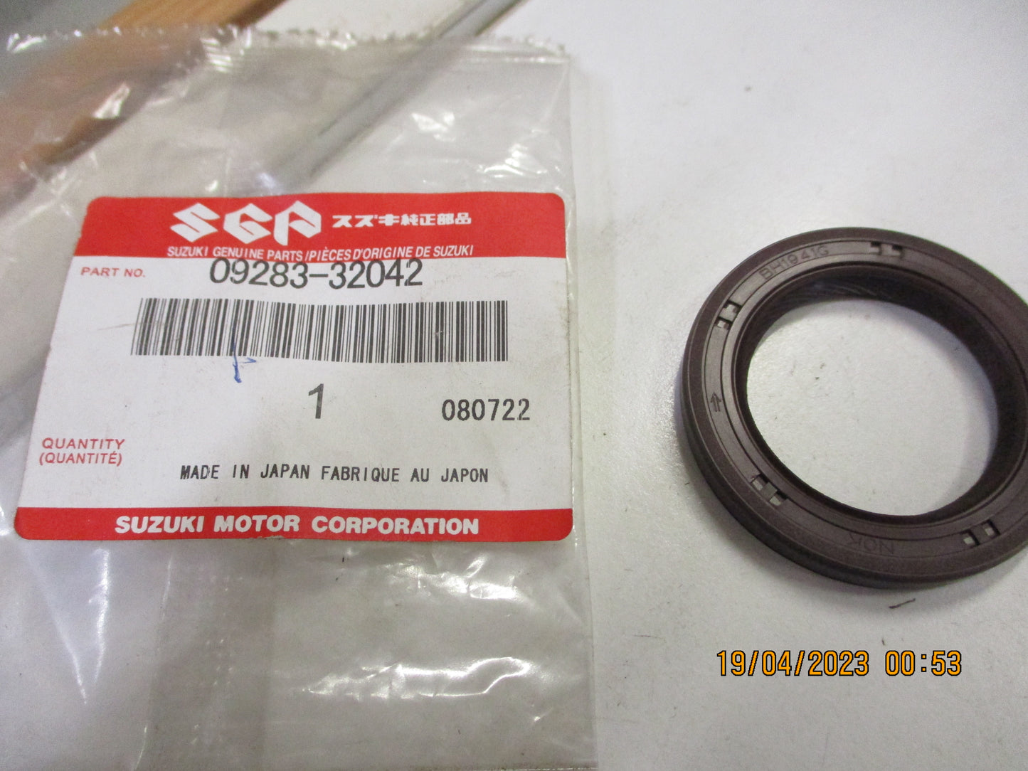 Suzuki Swift Genuine Front Crank Shaft Oil Seal New Part