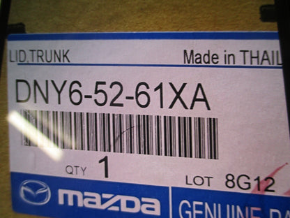 Mazda 2 Sedan Genuine Boot Lid Assy New Part