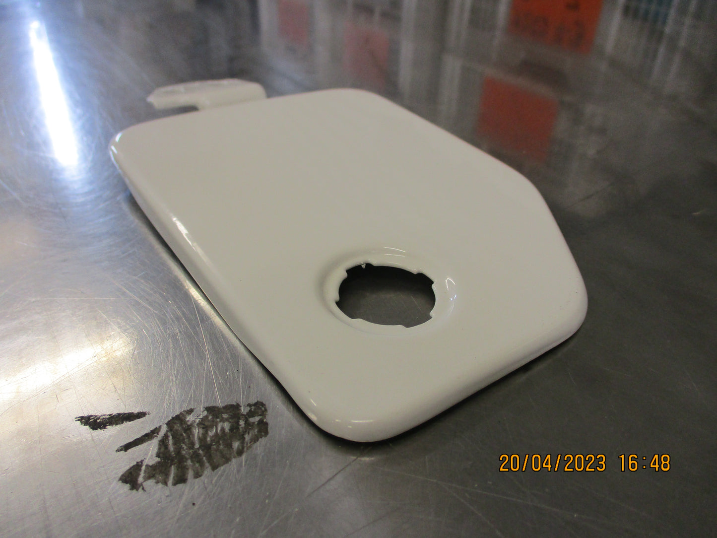 Holden TF Rodeo Genuine Fuel Door (Painted White) Used Part