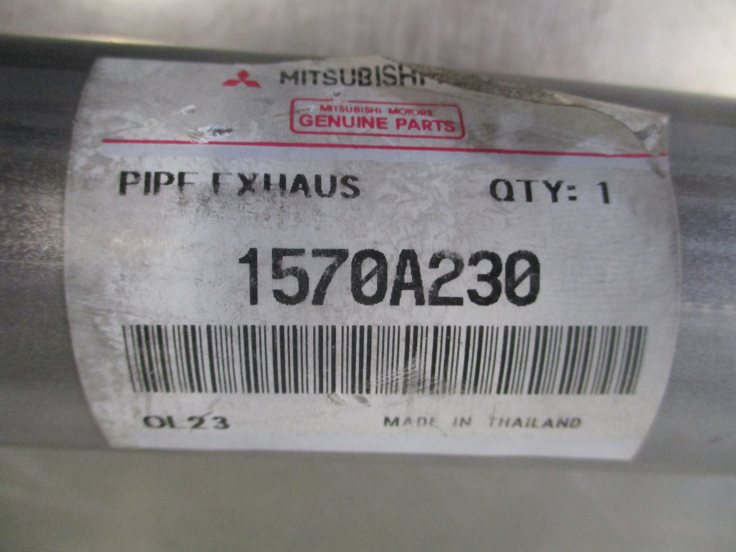 Mitsubishi Triton Genuine Exhaust Pipe New Part