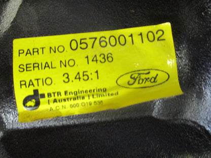 Ford AU Falcon Genuine Rear IRS Non LSD Diff Assembly New Part