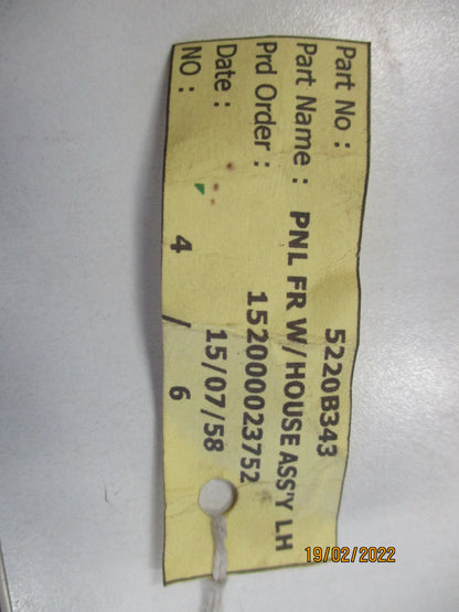 Mitsubishi Triton Genuine Wheelhouse Left Front Inner New Part