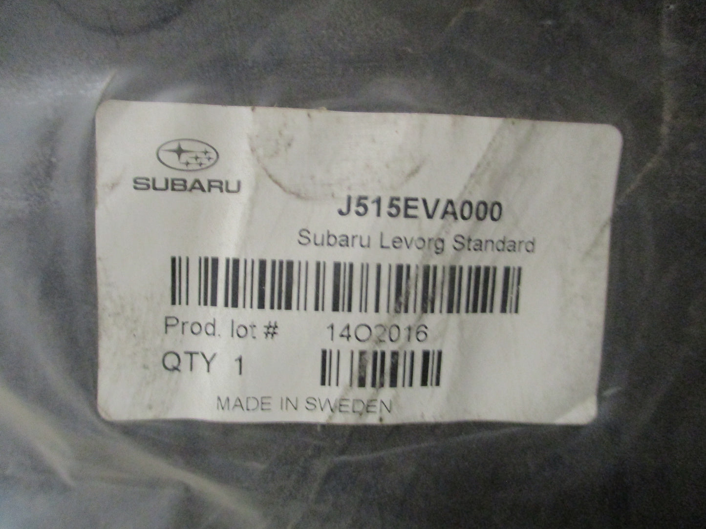 Subaru Levorg Genuine Cargo Tray Mat New Part