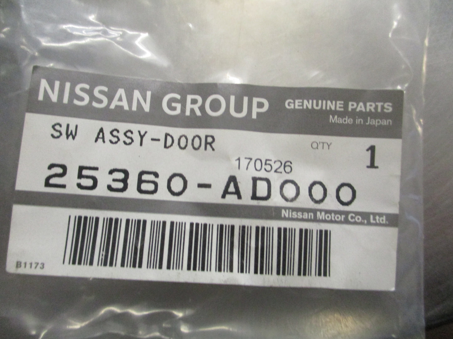Nissan Genuine Door Ajar Switch Suits Various Nissan Models New Part