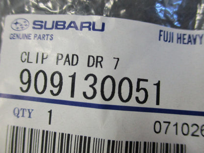 Subaru Forester/Impreza/Legacy/Outback Genuine Wheel Well Liner Retainer Clip New Part