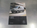 Mercedes Benz Sprinter Genuine Instruction Manual New