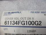Subaru Forester Genuine Outer Door Handle Cover New Part