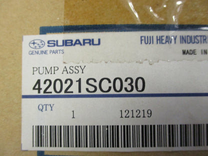 Subaru Forester Genuine Electric Intank Fuel Pump New Part
