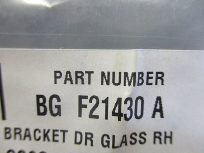 Ford FG Falcon Ute Genuine Right Hand Rear Quarter Panel Glass Steel Bracket New Part