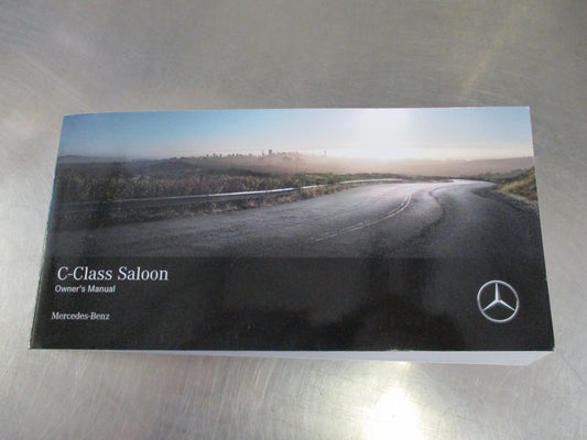 Mercedes Benz C-Class Saloon Genuine Owner's Manual New Part