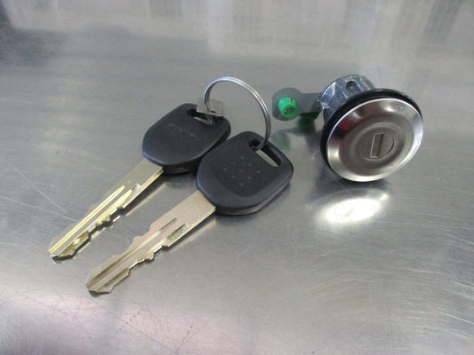 Subaru Forester Genuine Left Hand Door Lock Cylinder and Keys New Part