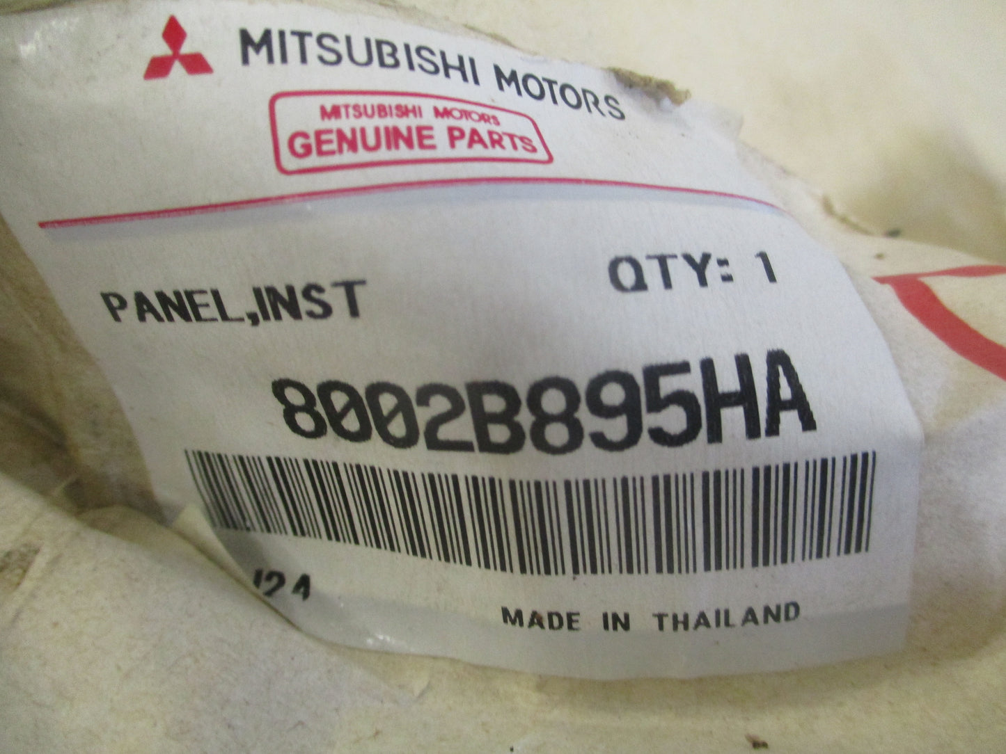 Mitsubishi Triton MQ/MR Genuine Lower Under Outer Instrument Panel New Part