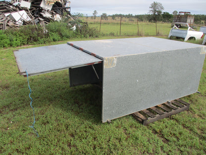 Single cab steel hard canopy suit tray back or trailer new part