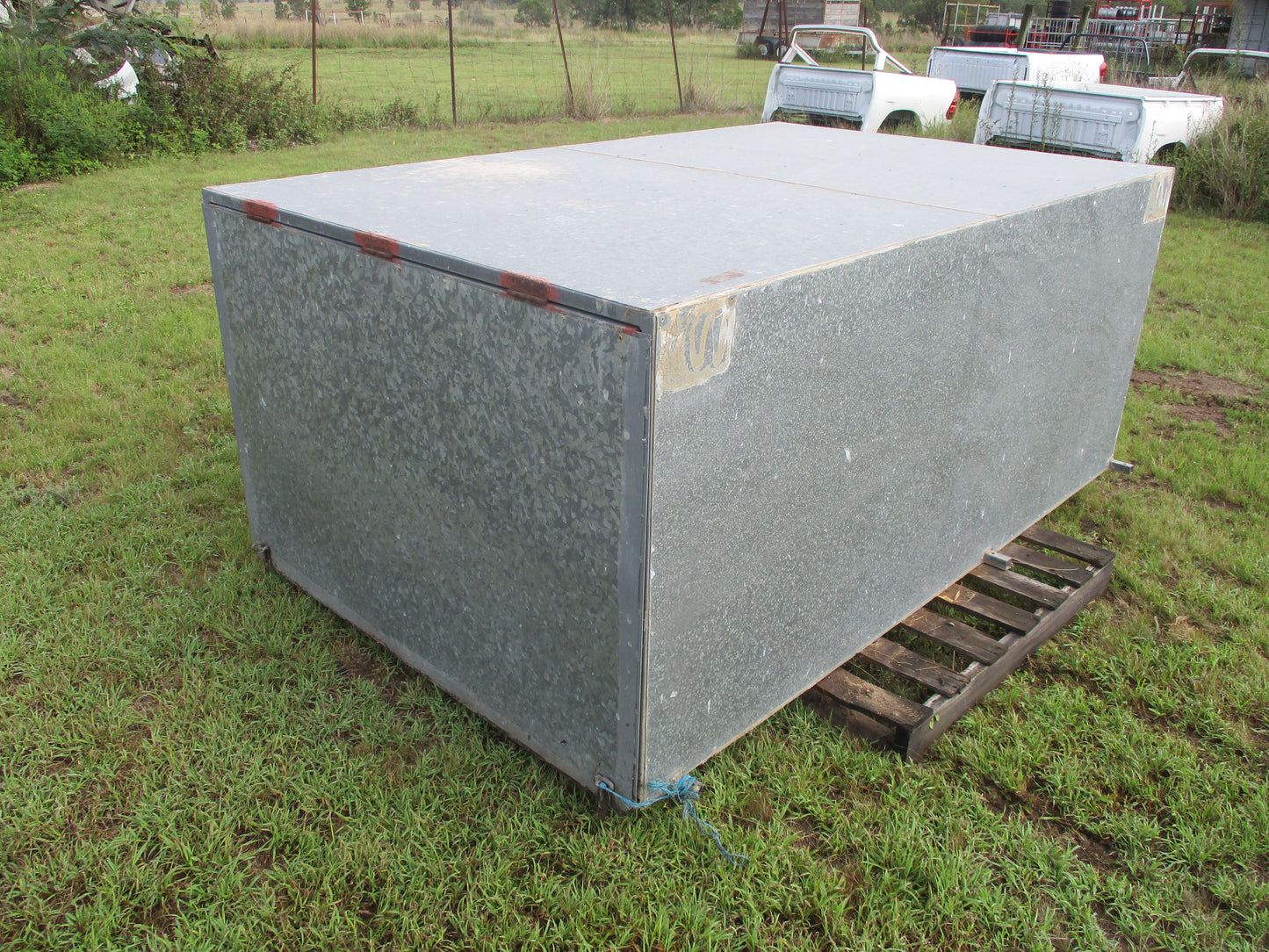 Single cab steel hard canopy suit tray back or trailer new part