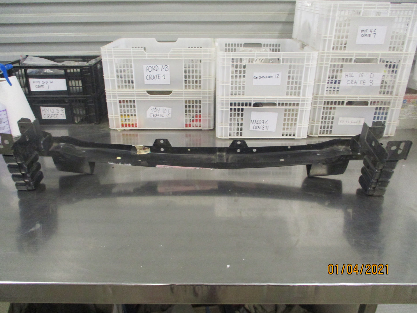Honda CR-V Genuine Front Bumper Reinforcement Bar New Part