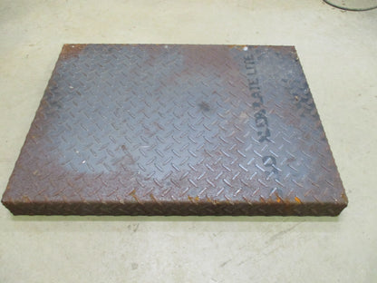 Heavy Duty Checker Plate Steel Tray Suits Various Applications New