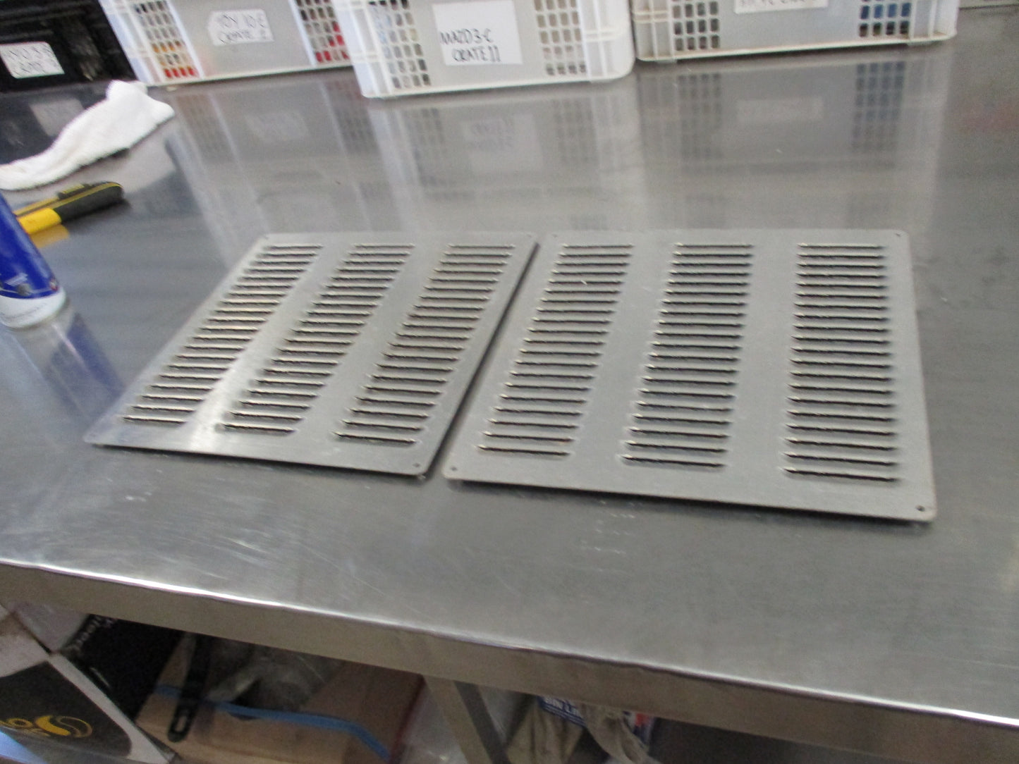 Aluminium 300mm x 300mm Air Vent Set of 2  New Part
