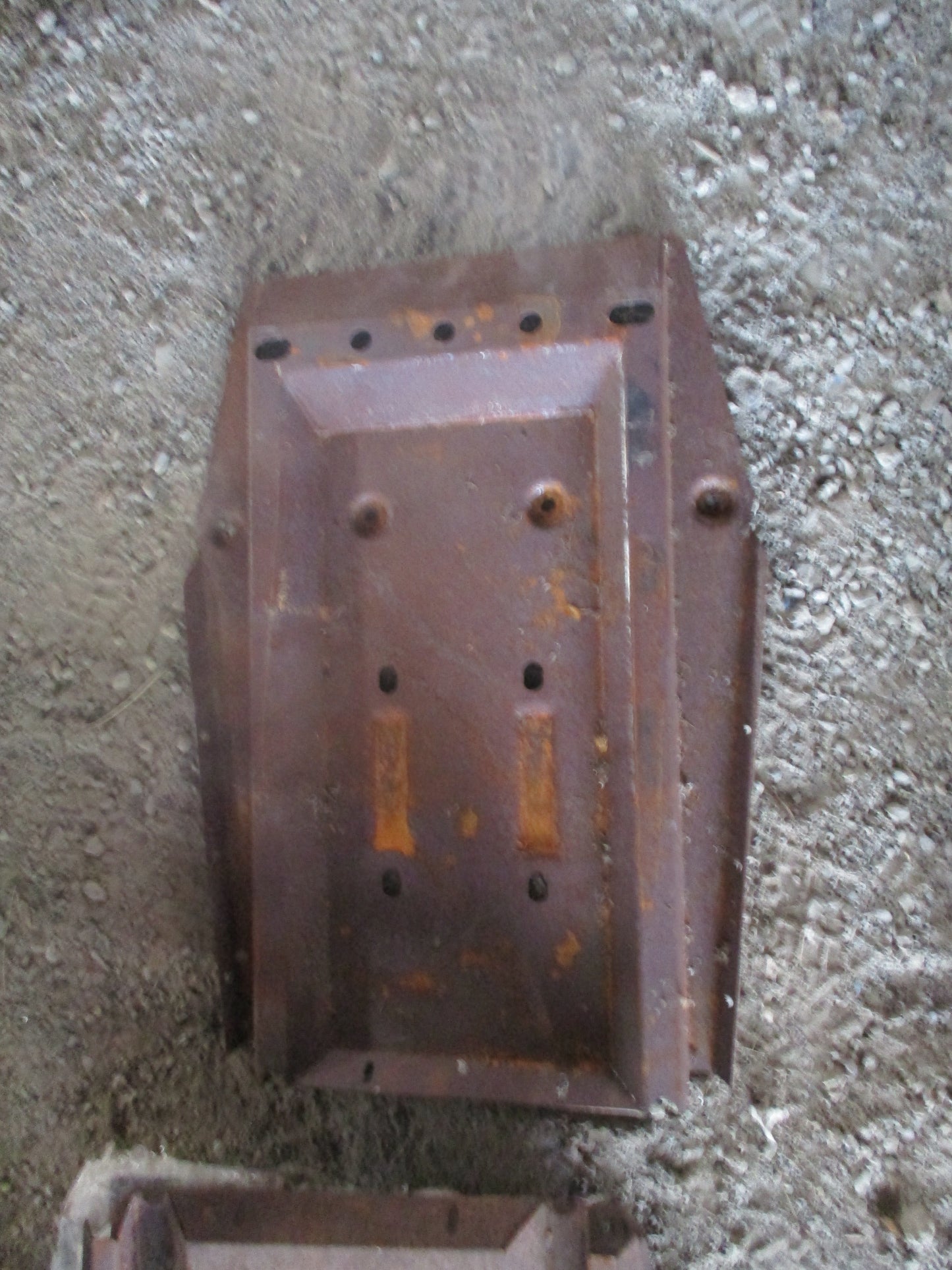 Universal Steel Bash Plate 900x670mm New Unpainted