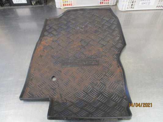 Nissan Navara Genuine Rubber Floor Mat USED Part