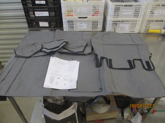 Holden Colorado RG Genuine Rear Seat Canvas Covers Set New Part
