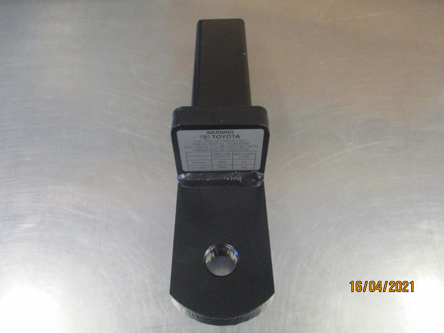 Toyota Fortuner Genuine Towbar Tongue New Part