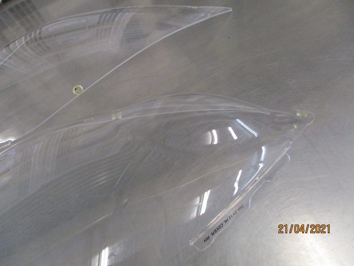 Mazda 2 Genuine Front Pair Of Headlight Protectors New Part