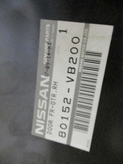 Nissan GU Patrol Genuine Right Hand Front Door Skin New Part
