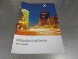 Mercedes Benz CLC/SL Series Genuine Service Booklet New Part