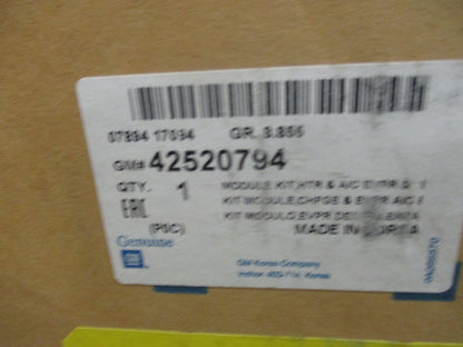 Holden Captiva Genuine A/C Evaporator Heater Blower Assembly New Part
