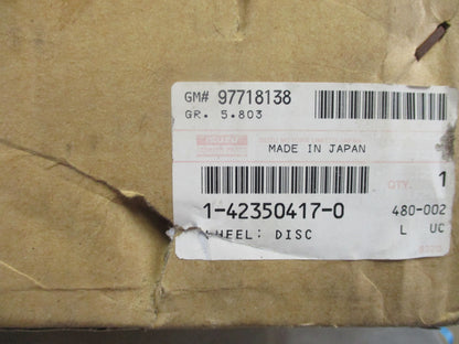 Isuzu NPR/NQR Genuine Rear Steel Rim New Part