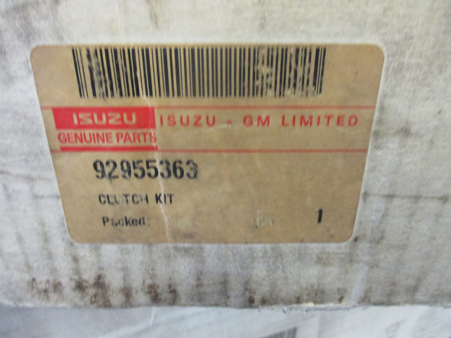 Isuzu NPR70 Genuine Clutch Plate/Pressure Plate and Flywheel New Part