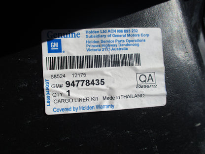 Holden RG Colorado Genuine Over Rail Dual Cab Tub Liner New Part