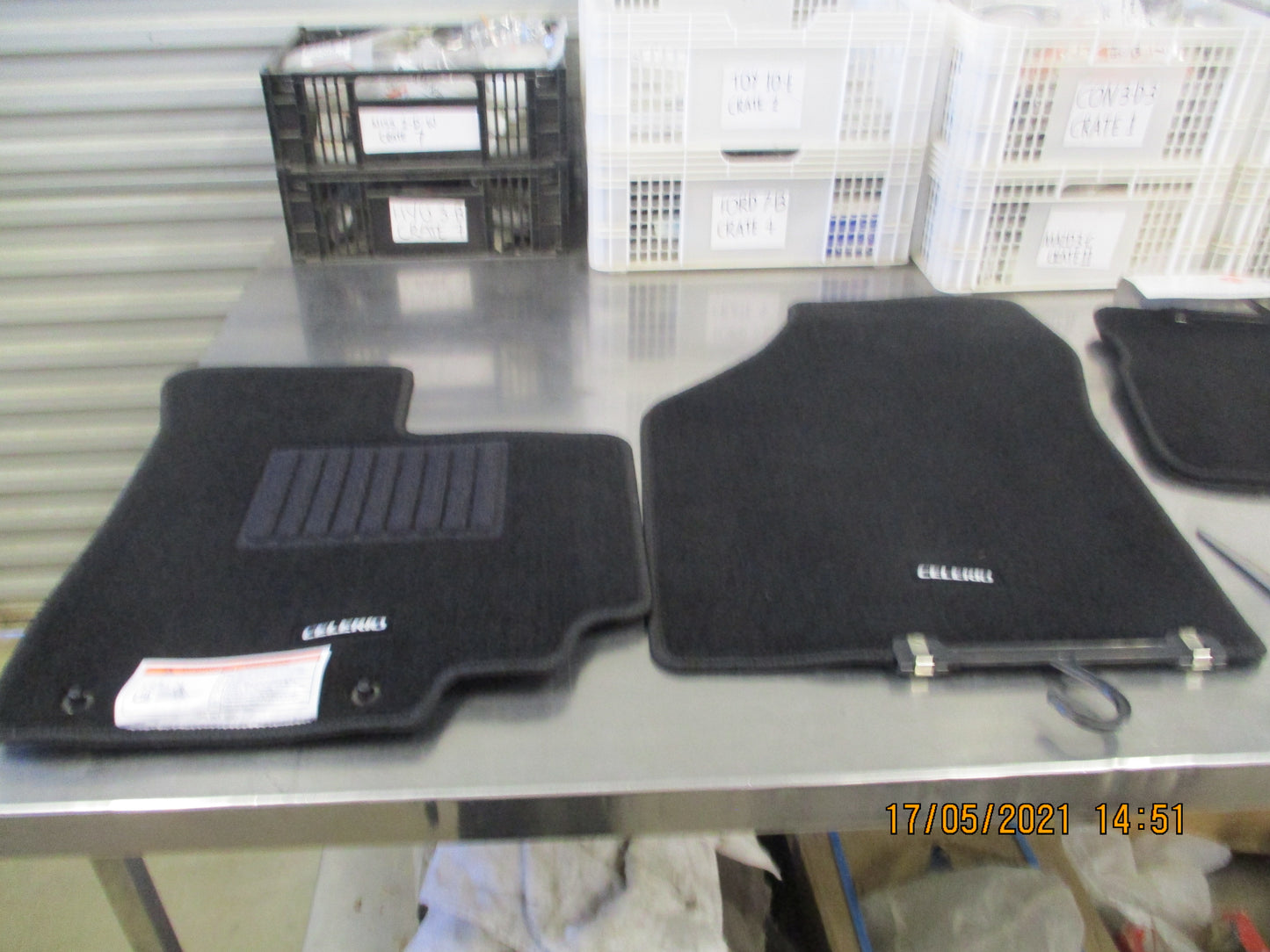 Suzuki Celerio Genuine Carpet Mat Set New Part