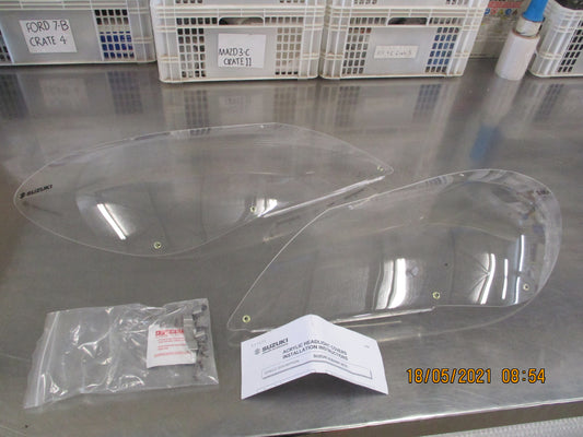 Suzuki Kizashi Genuine Headlight Protectors With Kit New Part