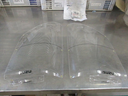 Isuzu NPS Truck Genuine Headlight Protectors New Part