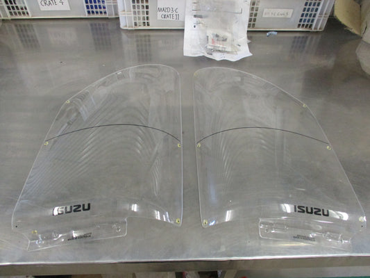 Isuzu NPS Truck Genuine Headlight Protectors New Part