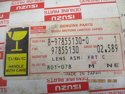 Isuzu NKR Genuine Front Left Lens Cover New Part
