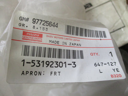Isuzu FSR34 Genuine Right Hand Front Wheel Arch Apron New Part