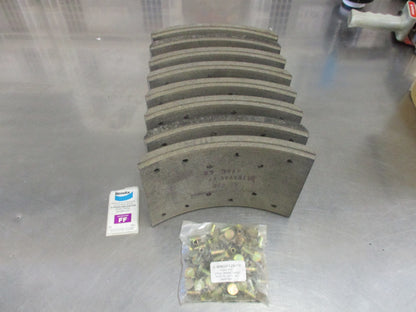 Isuzu Truck Genuine Heavy Duty Brake Shoe Liners New Part