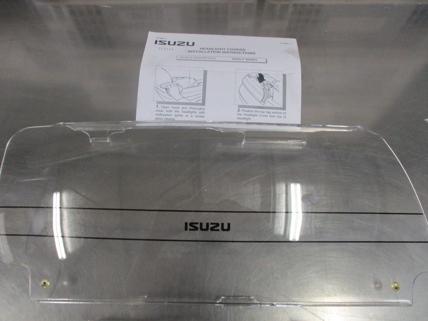 Isuzu F Series Genuine Headlight Protectors New Part