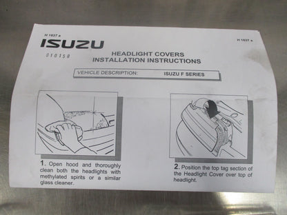 Isuzu F Series Genuine Headlight Protectors New Part