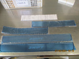 Suzuki Swift Genuine Door Chrome Stainless Sill Protectors Set New Part