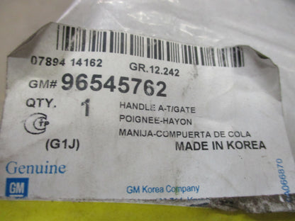 Holden Viva Genuine Tailgate Handle Garnish New Part