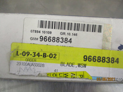 Holden Barina MJ Genuine Front Right Windshield Wiper Blade New Part