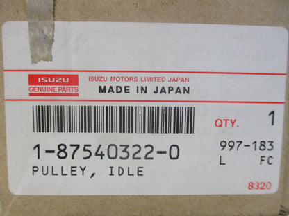 Isuzu FXZ/GXZ Genuine Idler Pulley New Part