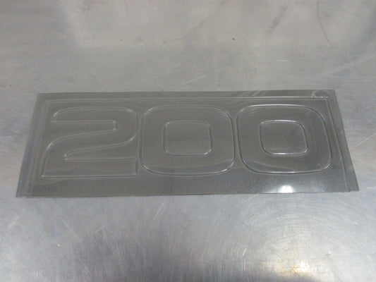 Isuzu NPR200 Genuine Grey 200 Decal New Part