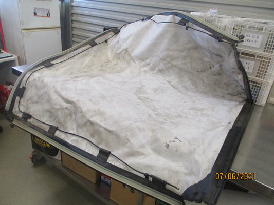 Holden RG Colorado Crew Cab Genuine Soft Tonneau Cover USED Part